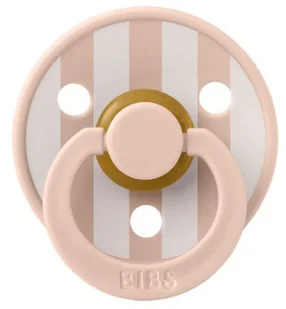 BIBS STUDIO COLOUR BLUSH/IVORY Smoczek uspokajający kauczuk Hevea, roz M, FLOWPACK - Smoczki uspokajające - miniaturka - grafika 1