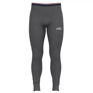 Legginsy - ODLO Męskie legginsy Bl Bottom Long Active Warm Originals Eco szary Steel Grey Melange XXL 159302 - grafika 1