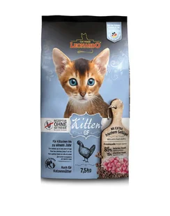 LEONARDO Kitten GrainFree bezzbożowa karma dla kociąt 7,5 kg - - Sucha karma dla kotów - miniaturka - grafika 1