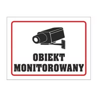 Przybory szkolne - Naklejka 150X200 Obiekt Monitorowany - miniaturka - grafika 1