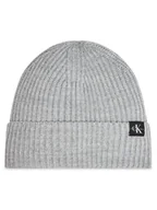 Czapki dla dzieci - Calvin Klein Jeans Czapka Monogram IU0IU00440 Szary - miniaturka - grafika 1