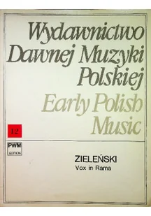 Vox in rama 12 - Książki o kulturze i sztuce - miniaturka - grafika 1