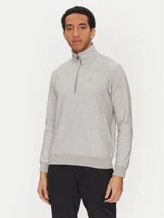 adidas Bluza Trefoil Essentials Waffle JD2447 Szary Regular Fit - Bluzy męskie - miniaturka - grafika 1
