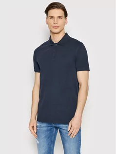 Koszulki męskie - Hugo Boss Polo Prime 50468576 Granatowy Slim Fit - grafika 1