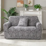 Pokrowce na meble - 4Home Pokrowiec elastyczny na fotel 2-osobowy Stone, 145 - 185 cm, 145 - 185 cm - miniaturka - grafika 1