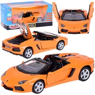 Samochody i pojazdy dla dzieci - Auto metalowe model Lamborghini Aventador Roadster 1:32 interaktyw. ZA5053 - miniaturka - grafika 1