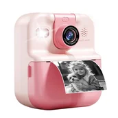 Aparaty natychmiastowe - Aimo Fotuś P02 różowy - miniaturka - grafika 1