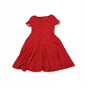 Sukienki - Elegancka czerwona sukienka Danny and Nicole - miniaturka - grafika 1