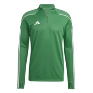 Bluzy sportowe męskie - Męska Bluza ADIDAS TIRO23 L TR TOP IC7879 – Zielony - miniaturka - grafika 1