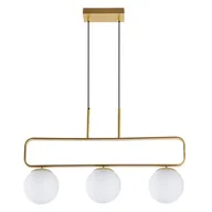 Lampy sufitowe - Candellux Jove lampa wisząca biały mosiądz 3301573 - miniaturka - grafika 1