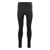 Legginsy - Damskie Legginsy REEBOK WOR BIG LOGO TIGHT HH8078 – Czarny - miniaturka - grafika 1