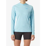 Bluzy sportowe damskie - Bluza termoaktywna damska Helly Hansen LIFA Active Solen GR Hoodie - miniaturka - grafika 1