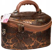 Kosmetyczki, organizery i kuferki - Kuferek kosmetyczny kosmetyczka duża organizer INTER-VION seria TRAVEL - miniaturka - grafika 1