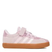 Buty dla dziewczynek - Sneakersy adidas VL Court 3.0 Shoes Kids JP7835 Różowy - miniaturka - grafika 1