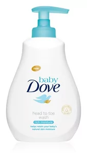 DOVE BABY DOVE Żel do mycia ciała i włosów 400 ml - Kosmetyki kąpielowe dla dzieci - miniaturka - grafika 3
