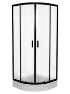Kabiny prysznicowe - Liveno Kabina prysznicowa, półokrągła z brodzikiem 90x90 Ultra KP-ULTRA-1590-T - miniaturka - grafika 1