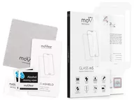 Szkła hartowane na telefon - movear 2 szt. Szkło Hartowane 9H na Apple iPhone 6/6s PLUS (5.5") do Etui GLASS mSHIELD 2.5D MAX Białe AIP6PGMM14AWH2 - miniaturka - grafika 1
