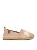 Buty dla dziewczynek - Roxy Espadryle CEO-CSS20627-02 Beżowy - miniaturka - grafika 1