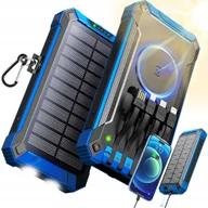 Powerbanki - 26800mAh Solarny Powerbank Energią Słoneczną Latarka Wodoodporna - miniaturka - grafika 1