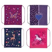 Worki na buty - Herlitz Worek szkolny Girls MIX I - miniaturka - grafika 1