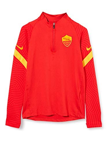 Nike Dzieci ROMA Y NK DRY STRKE DRIL TOP Long Sleeved T-Shirt, University red/University Gold/(University Gold) (no spons-plyr), M