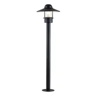 Lampy ogrodowe - Klampenborg słupek ogrodowy czarny KLAMPENBORG-BOL-BK Elstead Lighting - miniaturka - grafika 1