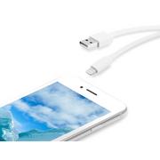 Kable - Qilive - Kabel iPhone 0,2M 2,4A biały - miniaturka - grafika 1