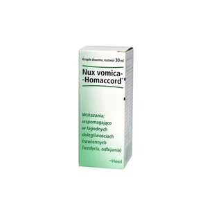 Heel Nux Vomica - Homeopatia - miniaturka - grafika 1