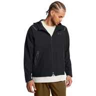 Kurtki męskie - Męska kurtka przejściowa Under Armour UA Unstoppable Jacket Lc - czarna - UNDER ARMOUR - miniaturka - grafika 1
