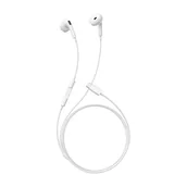 Słuchawki - Baseus Encok CZ19 Białe - miniaturka - grafika 1