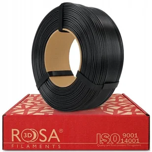 Filament ASA black 1 75 mm 1 kg refill pack Rosa3D - Filamenty i akcesoria do drukarek 3D - miniaturka - grafika 1