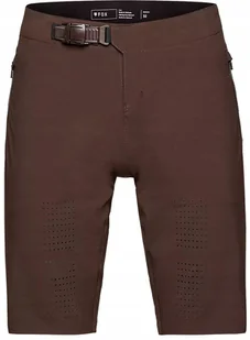 Damskie Spodenki Rowerowe Fox Flexair Cocoa roz. S Enduro bez wkładki - Spodenki rowerowe - miniaturka - grafika 1