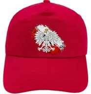 Czapki i chusty sportowe męskie - CZAPKA BEJSBOLÓWKA Godło Polski Flaga Polska - miniaturka - grafika 1