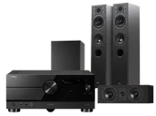 Kino domowe - RX-A4A (czarny) +Diva 5 (czarny) + Diva 7 (czarny) + Basso 880 (czarny) - miniaturka - grafika 1