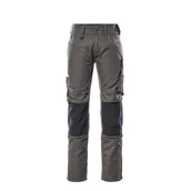 Odzież robocza - SPODNIE Z KIESZENIAMI NA KOLANACH MASCOT UNIQUE MANNHEIM 12679-442; CIEMNY ANTRACYT/CZERŃ - miniaturka - grafika 1
