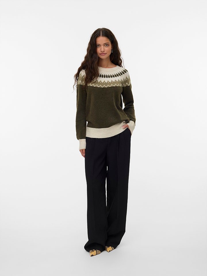 Vero Moda Sweter w kolorze khaki