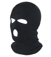 Czapki damskie - UNIWERSALNA KOMINIARKA Ciepła Unisex czarna BQ42D - miniaturka - grafika 1