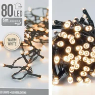 Oświetlenie świąteczne - ASJ Commerce Lampki choinkowe zewnętrzne 80 led białe ciepłe AX8401010 - miniaturka - grafika 1