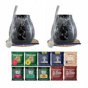 Yerba Mate - Zestaw Yerba Mate dla Dwojga 10 x 50g 500g Marmol - miniaturka - grafika 1