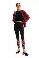 Legginsy - Desigual Legginsy Maripo, S, 2000, czarne, czarny, S - miniaturka - grafika 1