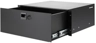 Inne akcesoria muzyczne - Adam Hall 19" Parts 87404 - Wysuwana szuflada rack 4U, stal 87404 - miniaturka - grafika 1