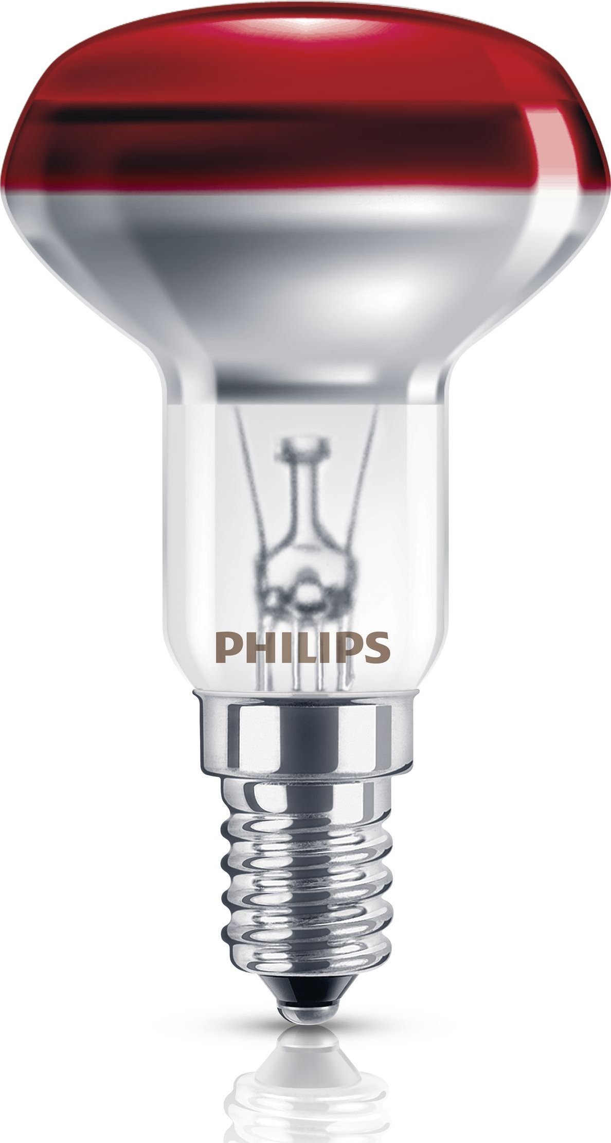 Philips Żarówka Philips Refl Col 923348944217 40W E-14 NR50 230V czerwona