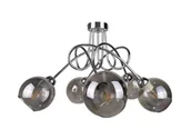 Lampy sufitowe - Ring lampa sufitowa 5-punktowa chrom 1281 - miniaturka - grafika 1