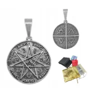 Zawieszka Srebrna 925 Wisiorek Siedmiu Archaniołów Medalik Na Prezent