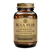 Suplementy naturalne - Solgar Solgar, BCAA Plus, 50 kapsułek - miniaturka - grafika 1