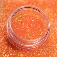 Ozdoby do paznokci - Pyłek Do Paznokci Shine Neon Brokat Orange 08 - miniaturka - grafika 1