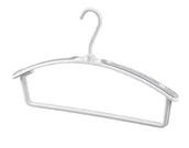 Skarpetki dla dzieci - Tescoma 899855, Fancy Home, Wieszak z barem, antypoślizgowe spodnie zestaw 3 sztuk, obrotowy, Plastik, Biały - miniaturka - grafika 1