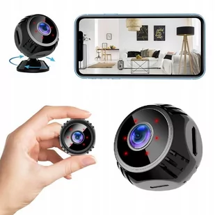 Mini Kamera Szpiegowska Wifi Detekcja Ruchu Noc Ir - Minikamery i aparaty szpiegowskie - miniaturka - grafika 1