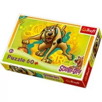 Puzzle 60 Scooby-Doo Bieg do kosza TREFL - Pozostałe książki - miniaturka - grafika 1