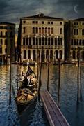 Plakaty - Plakat, Wenecja - Romantyczna Podróż w Gondoli - Włochy, 61x91,5 cm - miniaturka - grafika 1